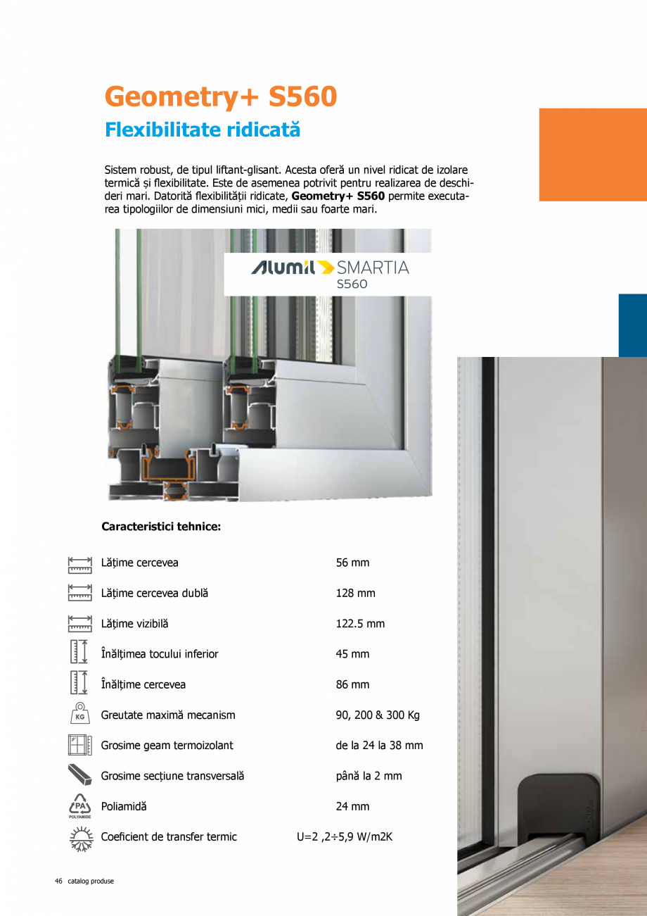 Pagina 46-Catalog de produse TeraGlass 2020  Catalog, brosura Romana 