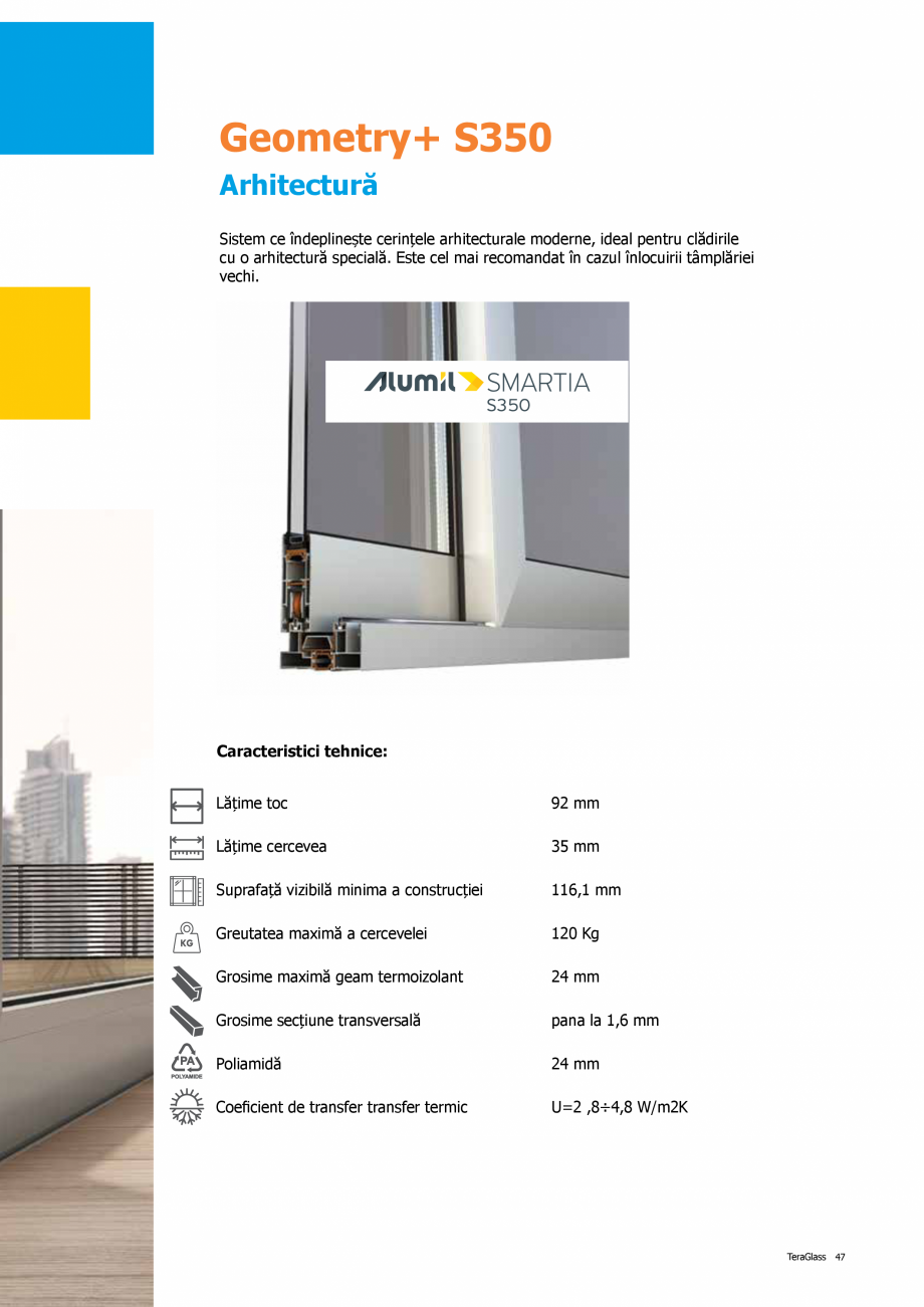 Pagina 47-Catalog de produse TeraGlass 2020  Catalog, brosura Romana 