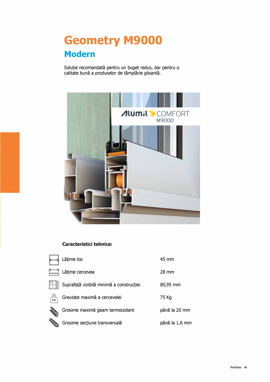 Pagina 49-Catalog de produse TeraGlass 2020  Catalog, brosura Romana 