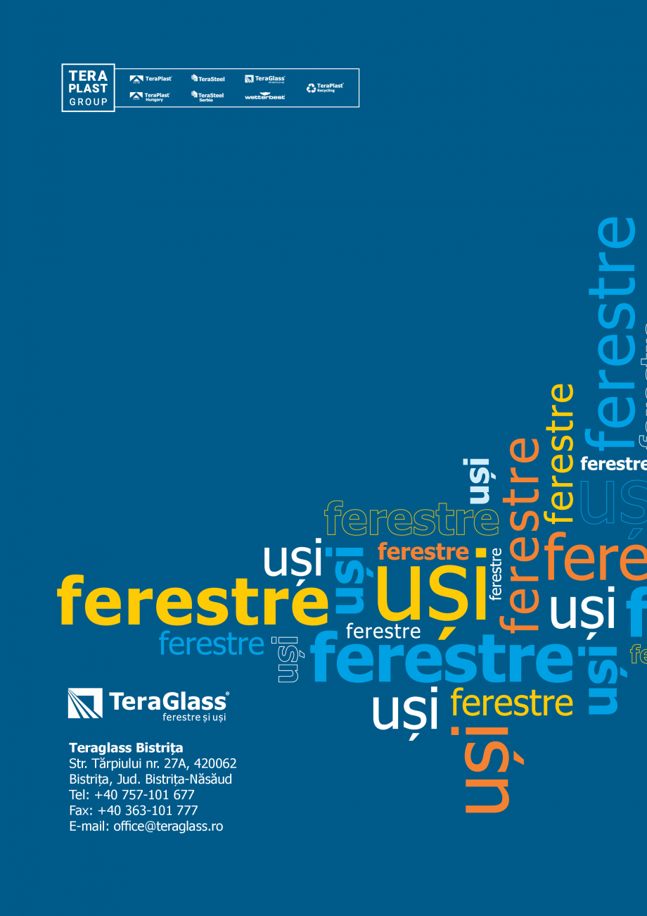 Pagina 84-Catalog de produse TeraGlass 2020  Catalog, brosura Romana 