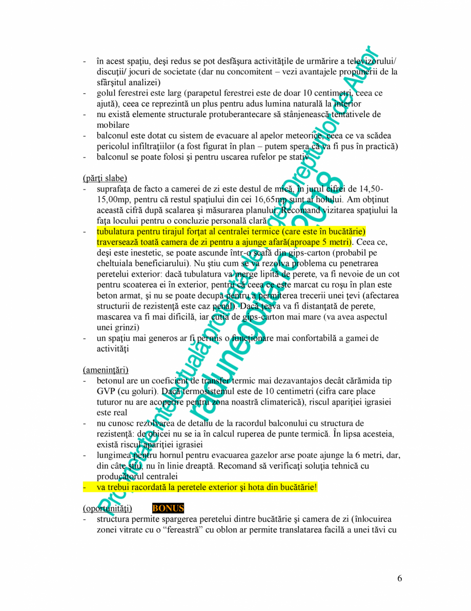 Pagina 6-Exemplu analiza apartament Radunegoita.ro Ghid de arhitectură Romana umătate din dulapul dinspre...