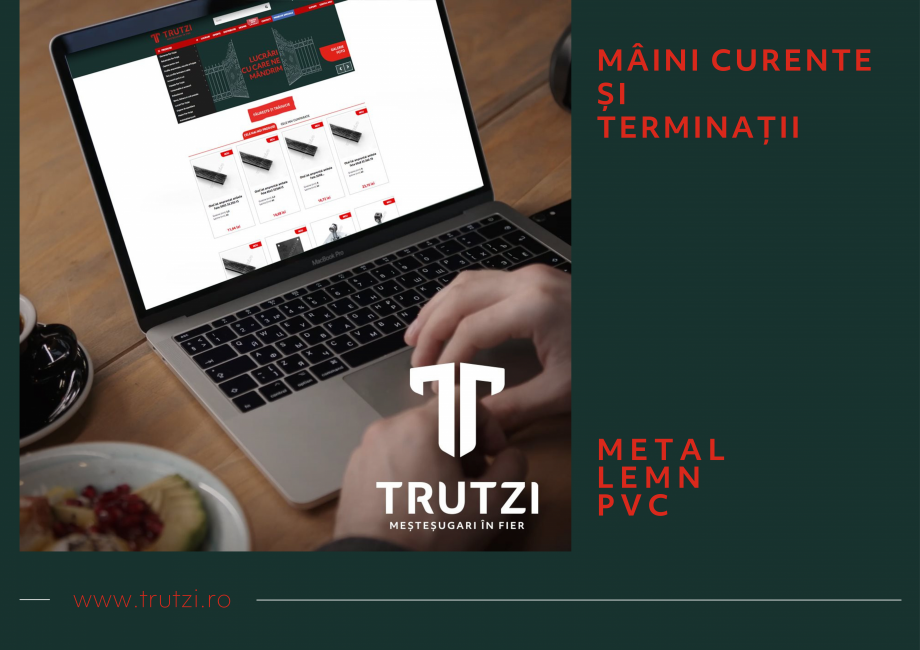 Pagina 1-Brosura TRUTZI - MAINI CURENTE  Catalog, brosura Romana MÂINI CURENTE
ȘI
TERMINAȚII

METAL
LEMN...