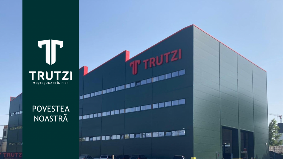 Pagina 1-Brosura TRUTZI - PREZENTARE COMPANIE  Catalog, brosura Romana POVESTEA
NOASTRĂ

Povestea Trutzi
Am...
