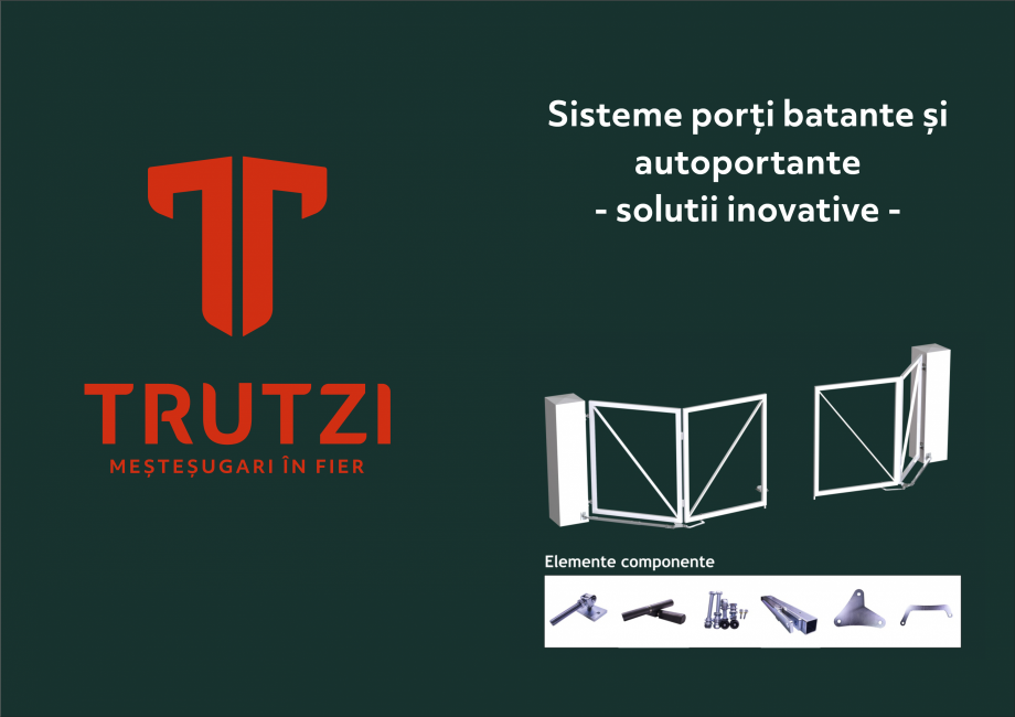 Pagina 1-Brosura TRUTZI - SISTEME PENTRU PORTI BATANTE TRUTZI Catalog, brosura Romana Sisteme porți batante ...