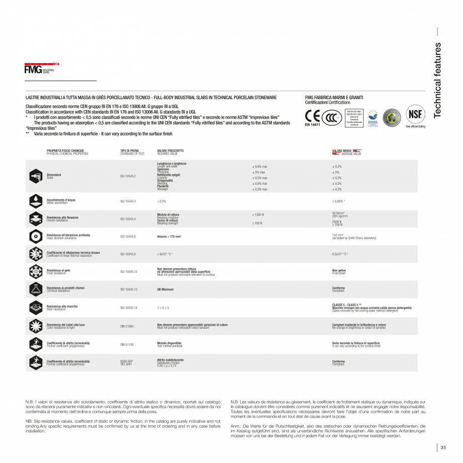 Pagina 37-Catalog gresie 2 cm - colectia WALK ON LastreCeramice.ro Catalog, brosura Engleza, Franceza, Germana...