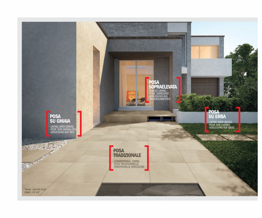 Pagina 2-Catalog gresie 2 cm  - colectia TWENTY LastreCeramice.ro Catalog, brosura Engleza, Franceza, Germana...