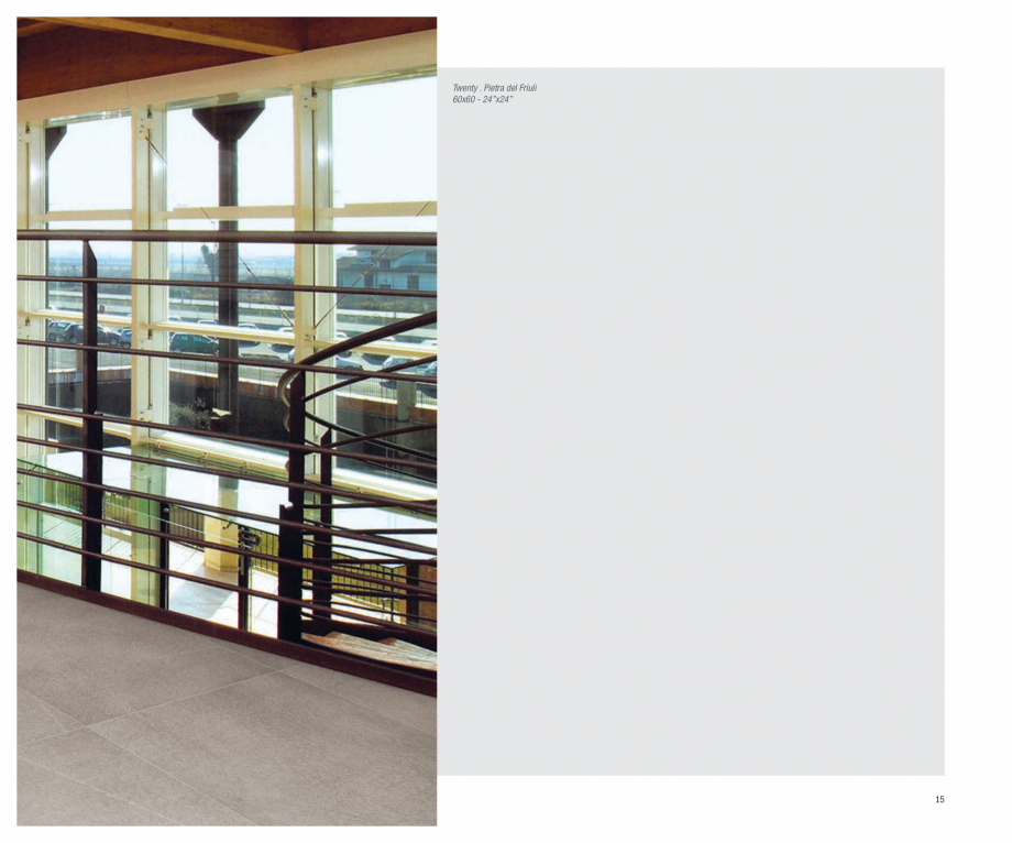 Pagina 17-Catalog gresie 2 cm  - colectia TWENTY LastreCeramice.ro Catalog, brosura Engleza, Franceza, Germana...