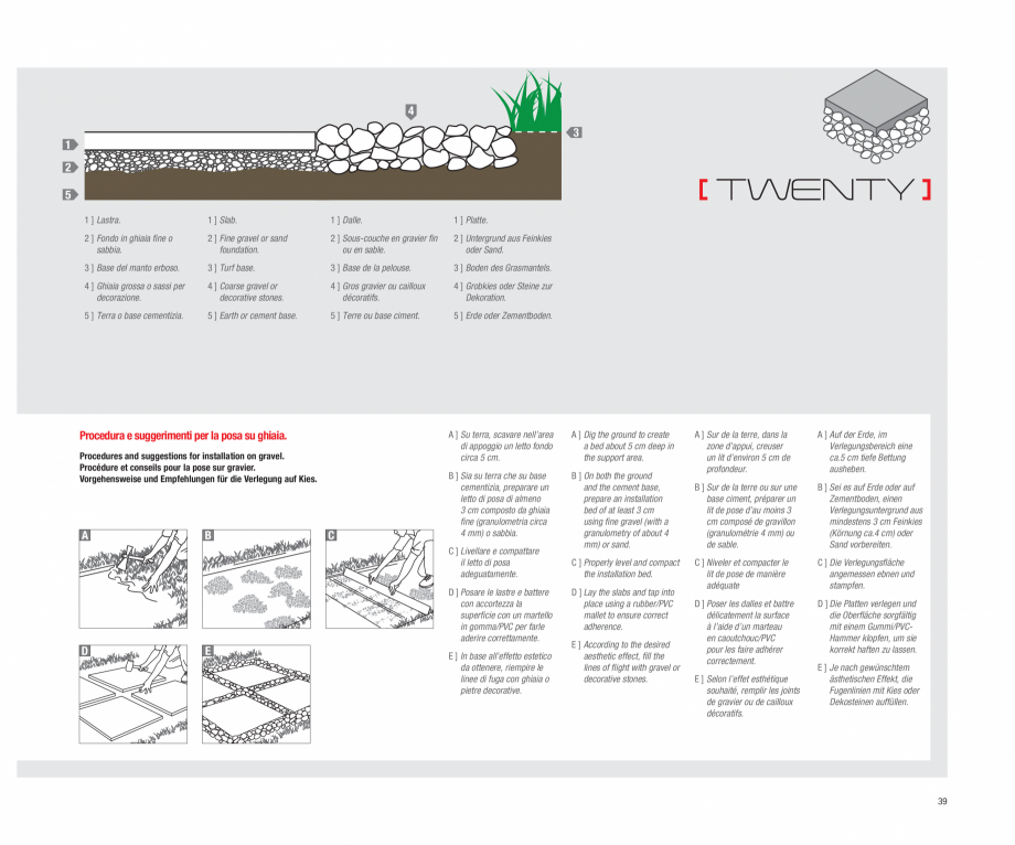 Pagina 41-Catalog gresie 2 cm  - colectia TWENTY LastreCeramice.ro Catalog, brosura Engleza, Franceza, Germana...