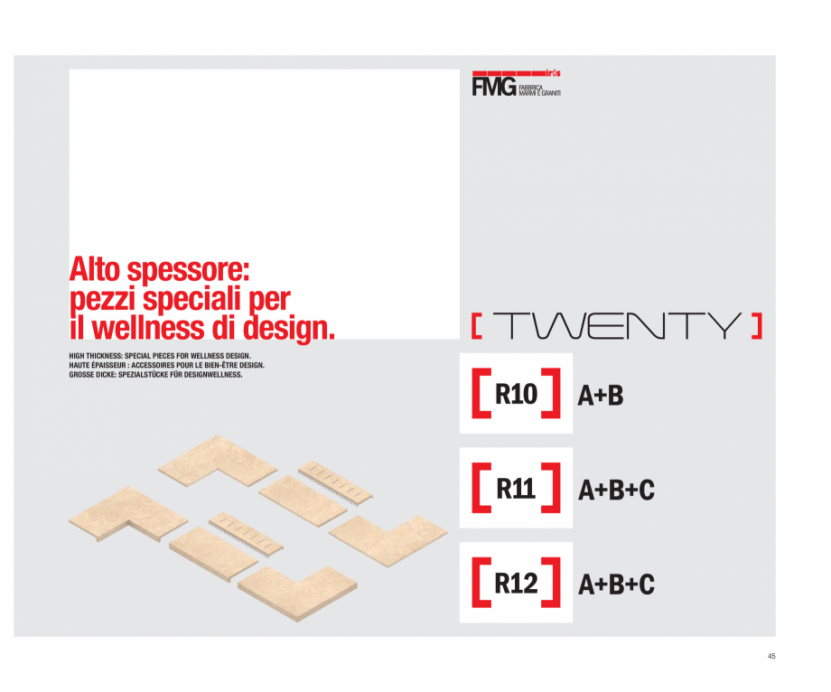 Pagina 47-Catalog gresie 2 cm  - colectia TWENTY LastreCeramice.ro Catalog, brosura Engleza, Franceza, Germana...