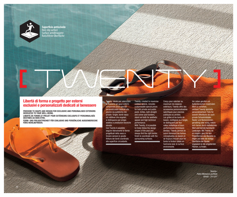 Pagina 48-Catalog gresie 2 cm  - colectia TWENTY LastreCeramice.ro Catalog, brosura Engleza, Franceza, Germana...