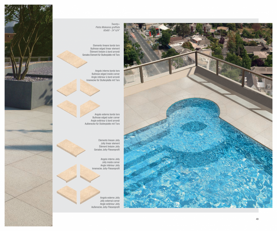 Pagina 51-Catalog gresie 2 cm  - colectia TWENTY LastreCeramice.ro Catalog, brosura Engleza, Franceza, Germana...