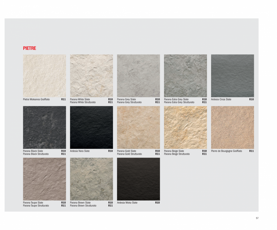 Pagina 59-Catalog gresie 2 cm  - colectia TWENTY LastreCeramice.ro Catalog, brosura Engleza, Franceza, Germana...