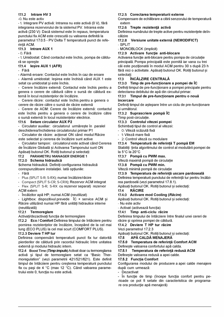 Pagina 29-Instructiuni de instalare - Pompa de caldura split aer/apa ARISTON NIMBUS COMPACT S NET Instructiuni...