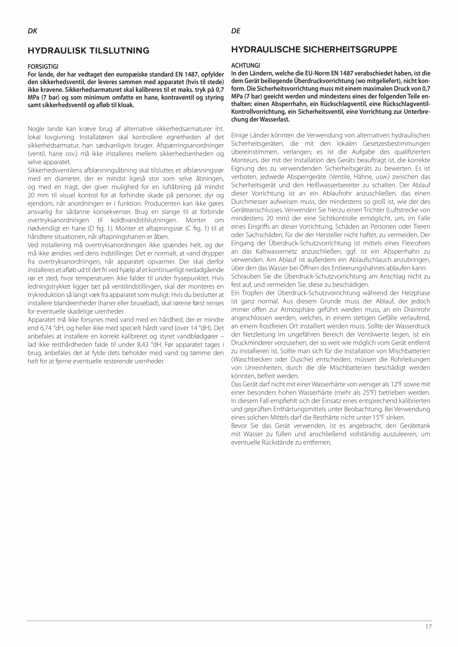 Pagina 17-Instructiuni de instalare - Pompa de caldura split aer/apa ARISTON NIMBUS FLEX S NET Instructiuni...