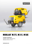 Seriile M27E-M31E-M50E KAESER KOMPRESSOREN