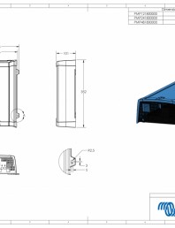 Dimensiuni carcasa incarcator/invertor MultiPlus-12V-24V-48V-800VA