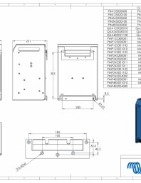 Dimensiuni carcasa incarcator/invertor MultiPlus-Quattro-Inverter-3000VA