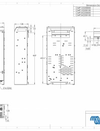 Dimensiuni carcasa incarcator/invertor MultiPlus-Compact-12V-24V-2000VA