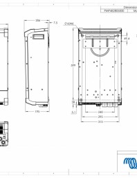 Dimensiuni carcasa incarcator/invertor MultiPlus-II-48V-8kVA-230V