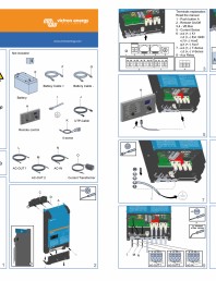 Ghid de instalare rapida pentru incarcator/invertor MultiPlus-II-12V-3kVA-2x120V