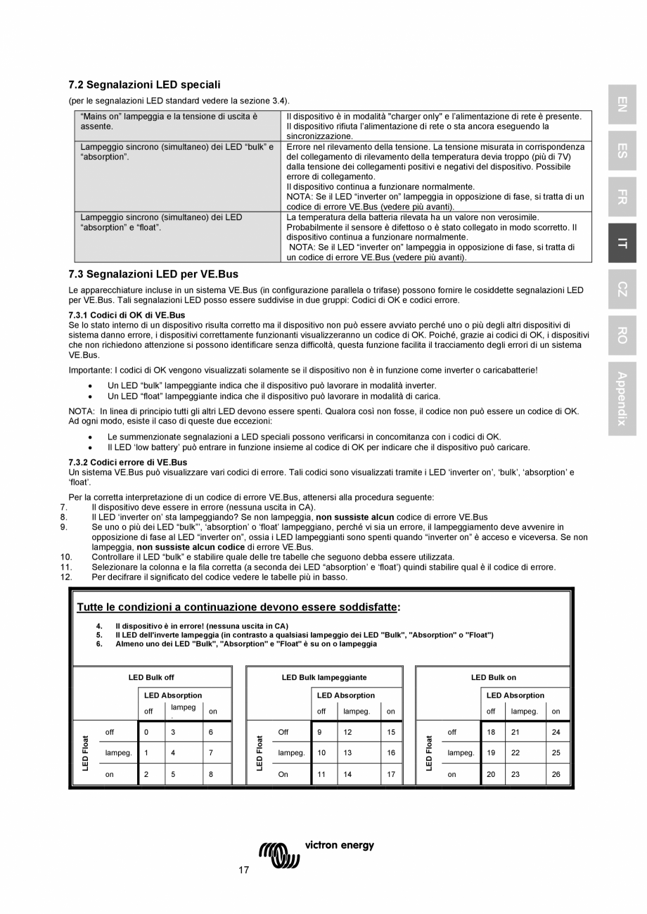 Pagina 79 - Manual de utilizare pentru incarcator/invertor MultiPlus-II-12V-24V-48V-3k,-5k,-8k...