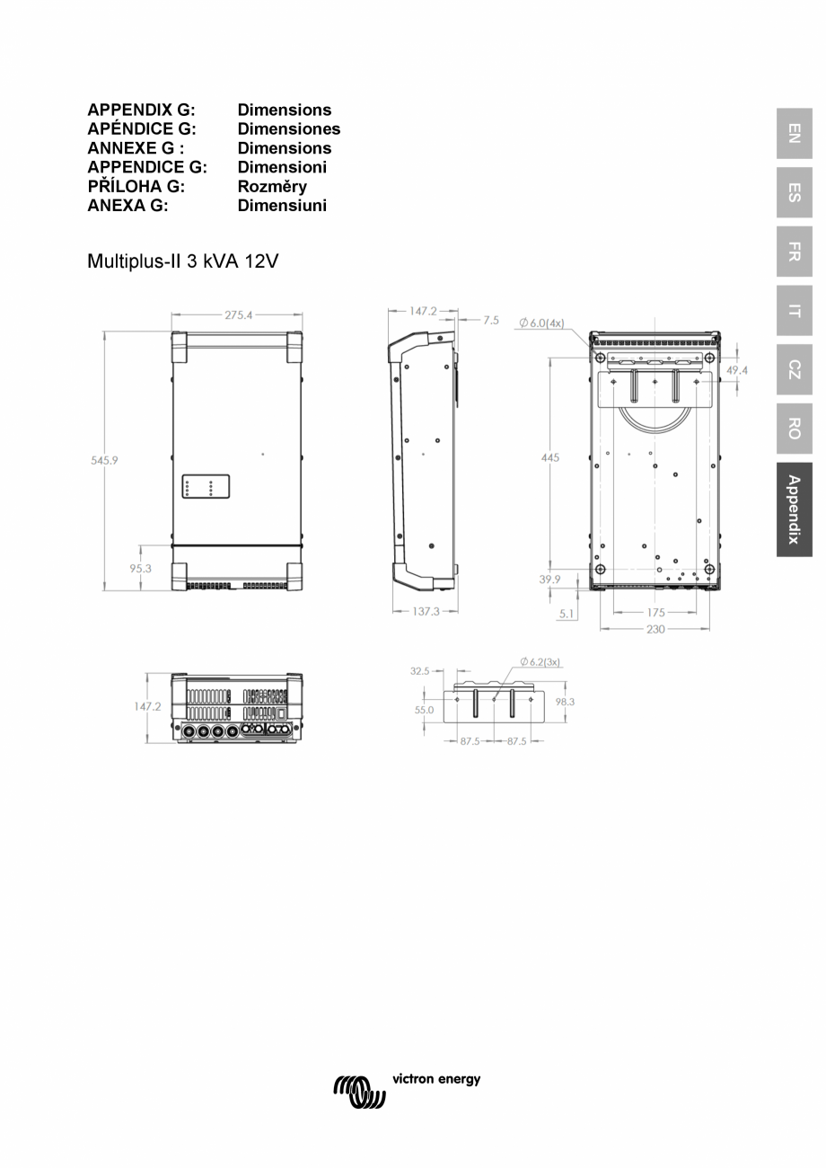 Pagina 133 - Manual de utilizare pentru incarcator/invertor MultiPlus-II-12V-24V-48V-3k,-5k,-8k...
