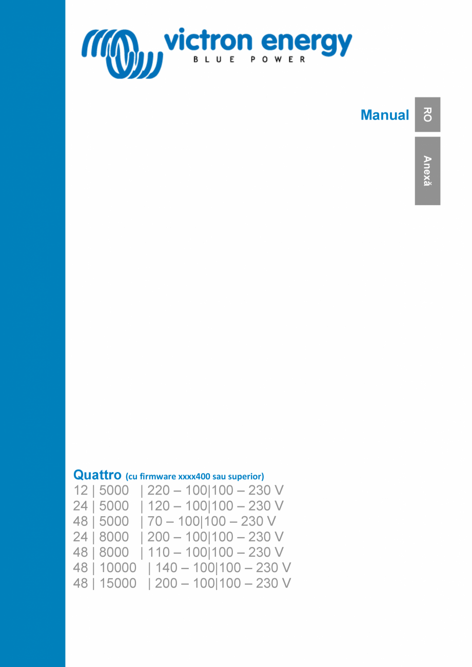 Pagina 1-Manual de utilizare pentru incarcator/invertor...