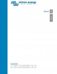 Manual de utilizare pentru incarcator/invertor EasySolar-1600