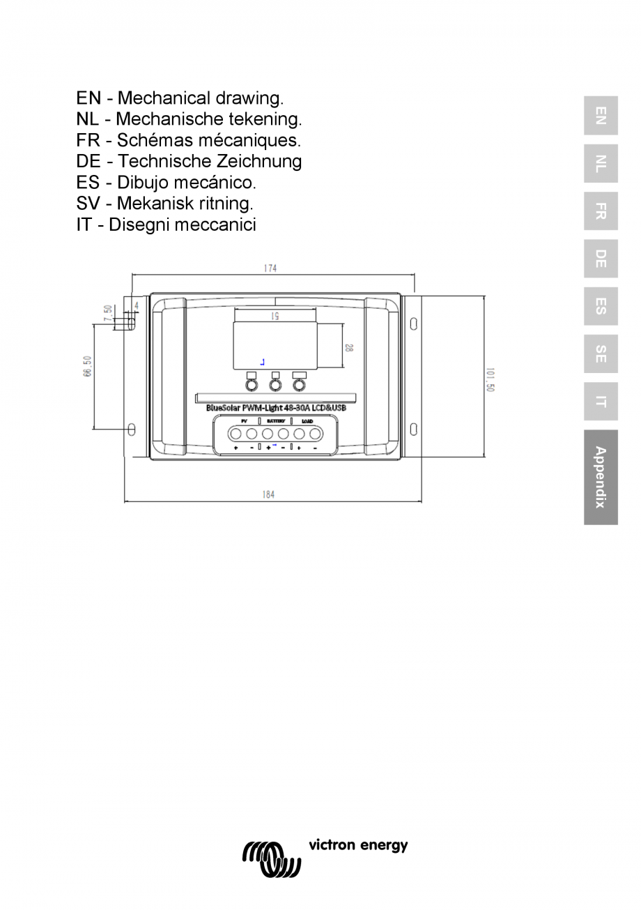 Pagina 71 - Manual Regulator de incarcare solara BlueSolar PWM LCD&USB-12V-24V-30A-&...