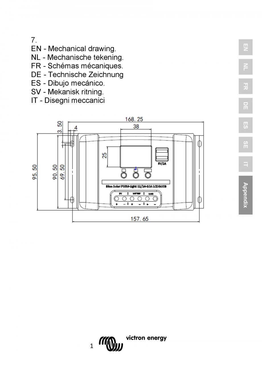Pagina 69 - Manual Regulator de incarcare solara BlueSolar PWM LCD&USB-12V-24V-5A-10A-20A...