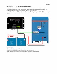 Sistem de management al bateriei cu cablu Skylla remote - on-off