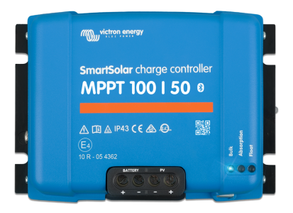 Controler de incarcare solara SmartSolar MPPT 100-50 - vedere de sus SmartSolar MPPT Controler de incarcare