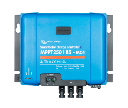 Controler de incarcare solara SmartSolar MPPT 250-85-MC4 vazut de sus - fara LED SmartSolar MPPT Controler