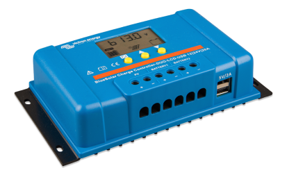 Detalii controler de incarcare solara BlueSolar DUO LCD USB 12-24V-20A - dreapta BlueSolar PWM Controler de