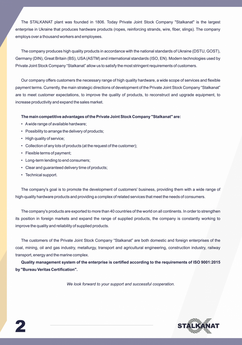 Pagina 2-Catalog Stalkanat FERALLA INOVATIV Catalog, brosura Engleza 