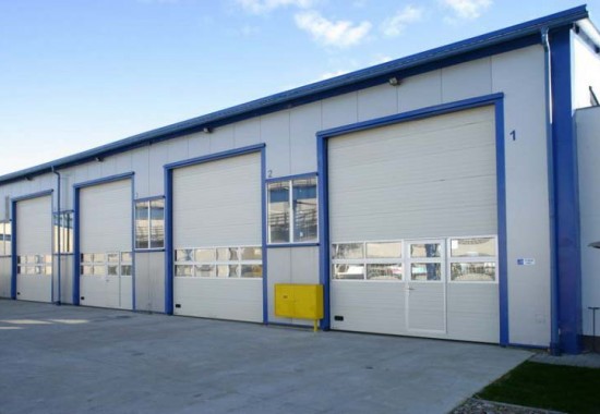 Usi de garaj sectionale industriale GIN DOORS CONSTRUCT