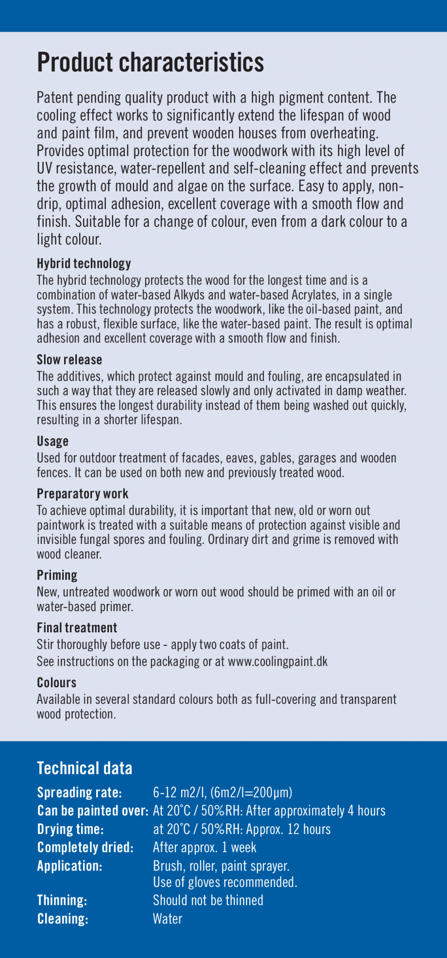 Pagina 5-Brosura lac termoizolant pentru lemn NOWOCOAT CoolingPaint Wood Catalog, brosura Engleza en houses...