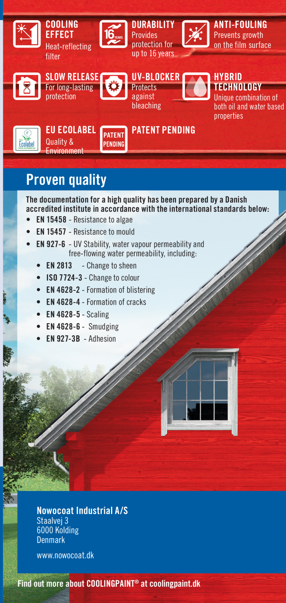 Pagina 6-Brosura lac termoizolant pentru lemn NOWOCOAT CoolingPaint Wood Catalog, brosura Engleza ckly,...