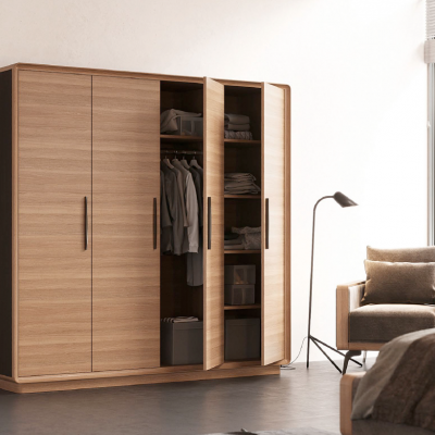 MAVIS Modena - dulap 4 usi - Mobilier pentru dormitor din lemn masiv MAVIS