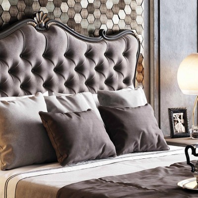 MAVIS marocco-detaliu-pat - Mobilier pentru dormitor din lemn masiv MAVIS