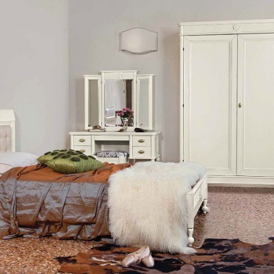 MAVIS Dormitor crem Monte Cristo - detalii - Mobilier pentru dormitor din lemn masiv MAVIS