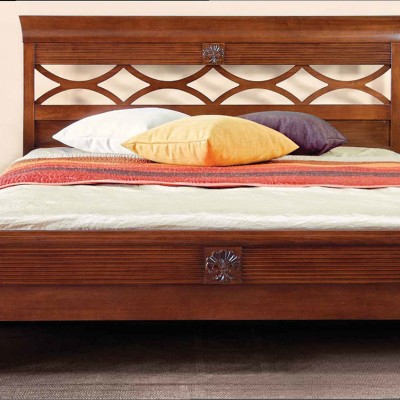 MAVIS Pat traforat nuc - Mobilier pentru dormitor din lemn masiv MAVIS