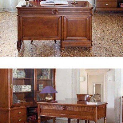 MAVIS Spate birouri nuc Monte Cristo - Mobilier pentru biblioteca din lemn masiv MAVIS