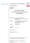 Certificat reactie la foc pentru panouri compozite de aluminiu Naturalbond