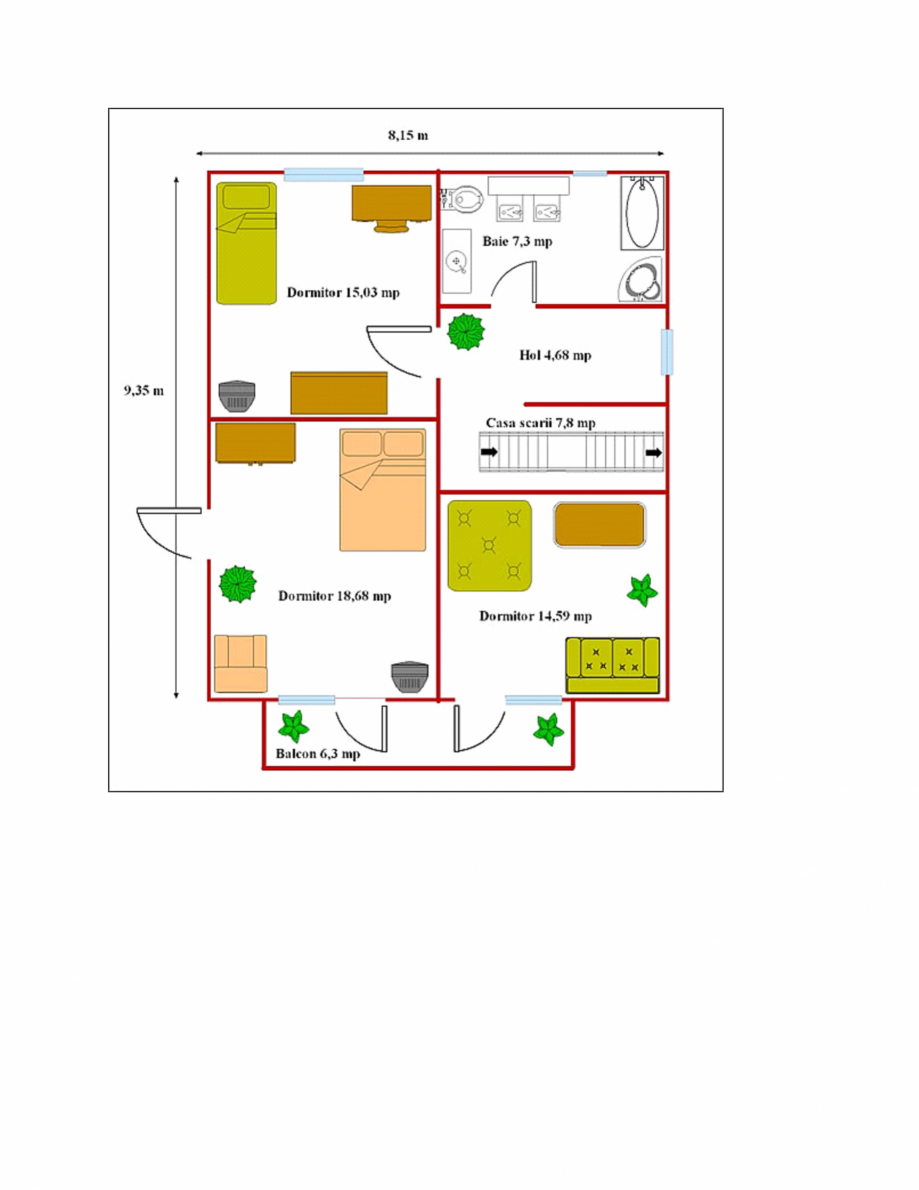 Pagina 2-Casa prefabricata Toderica DOXAR Lucrari, proiecte Romana 