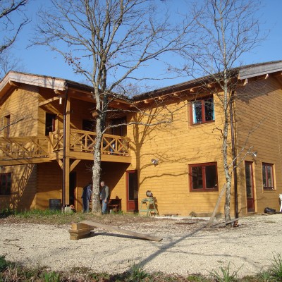 DOXAR Casa Cougnaud - Case pe structura de lemn masiv sau lamelar DOXAR