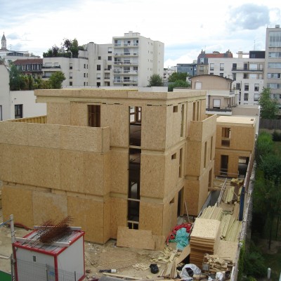 DOXAR Duplex Boulogne Bilancourt - Case pe structura de lemn masiv sau lamelar DOXAR