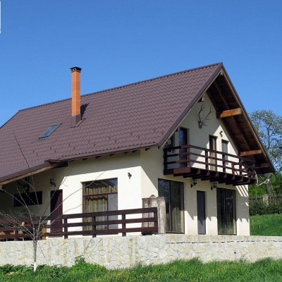 DOXAR Casa prefabricata din lemn - Case pe structura de lemn masiv sau lamelar DOXAR