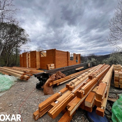 DOXAR Casa de vacanta - Case pe structura de lemn masiv sau lamelar DOXAR