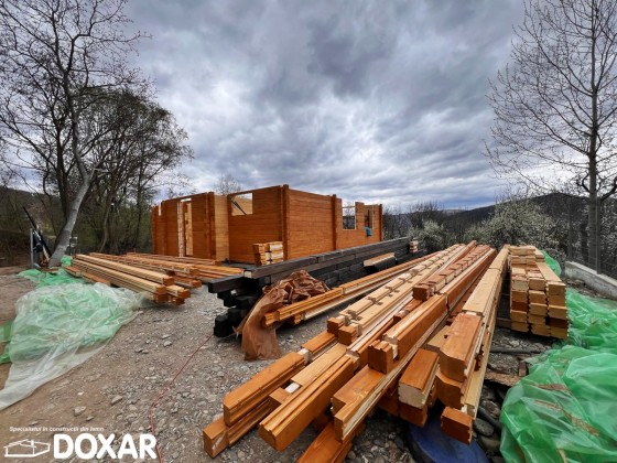 DOXAR Casa de vacanta - Case pe structura de lemn masiv sau lamelar DOXAR